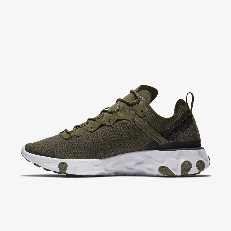 Nike React Element 55 Medium Olive BQ6166 200 Grailify